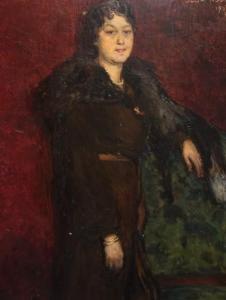 KOCH Olga 1877-1955,portrait,1937,Gilding's GB 2016-08-02