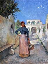 KOCH Otto Albert 1866-1920,Capri,Vincent Casa d'Aste IT 2020-07-14