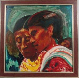 KOCH PROBST Augusta 1908,Indiosfrauen aus Guatemala,Palais Dorotheum AT 2010-04-19