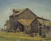 KOCHER FRITZ 1904-1973,Arnez Ranch - Robertson Blvd,1940,John Moran Auctioneers US 2018-05-22