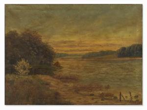 KOCK Ignaz,View of a Lake in Autumn,Auctionata DE 2015-08-21