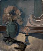 KOCK Mac 1897-1946,Surreales Stilleben mit Handschuh und Säule,c. 1930,Galerie Bassenge 2021-06-11