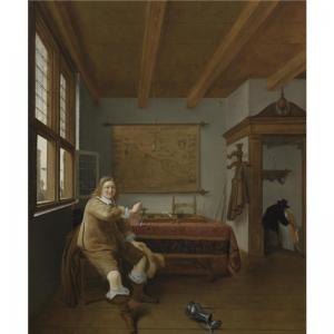 KOEDIJCK Isaack 1617-1668,THE EMPTY WINEGLASS,1648,Sotheby's GB 2008-06-05