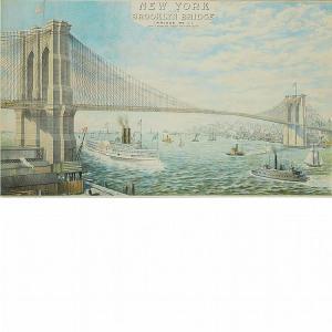 KOEHLER Joseph,NEW YORK AND BROOKLYN BRIDGE (BRIDGE NO. 1),1903,William Doyle US 2014-04-02