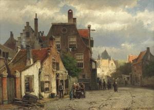 KOEKKOEK Willem 1839-1895,Street scene with figures,Bonhams GB 2023-09-27