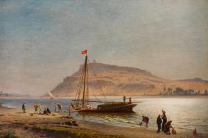 KOERNER Ernst Carl 1846-1927,The Nile at Aswan,1898,Sotheby's GB 2024-04-23
