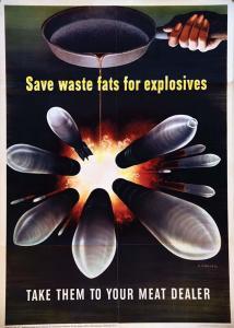 KOERNER Jean Jules,Save Waste Fats for Explosives U.S. Government pri,Artprecium 2017-06-28