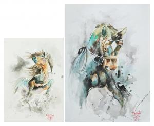 KOESWORO Catur Hengki 1977,Spirit Kuda (Horse Spirit),2022,Sidharta ID 2022-05-28