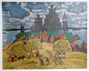 kogan moisey 1952,Russian Landscape,Ro Gallery US 2023-12-15