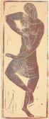 KOGAN Moissey 1879-1942,Tanzende Figur (mit knielangem Rock),1922,Villa Grisebach DE 2022-12-02
