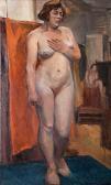 KOGAN Rachel 1912-1998,Nude Model,1935,Montefiore IL 2015-11-03