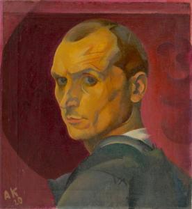 KOGLSPERGER Adolf 1891-1960,Selbstbildnis,1920,Villa Grisebach DE 2019-05-31