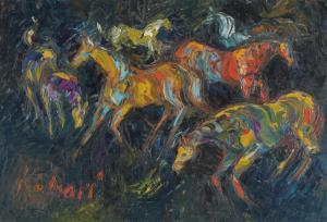 KOHARI Masood 1939,Horses,Dreweatts GB 2020-03-19