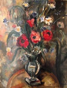 KOHL Pierre Ernest 1897-1987,Bouquet de fleurs,1928,Yann Le Mouel FR 2022-04-07