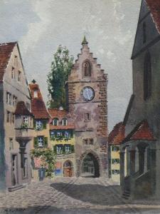 KOHLER Arthur 1900-1900,Franziskaner-Tor in Überlingen,Geble DE 2013-07-20