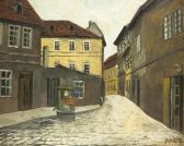 KOHN Adolf 1868-1953,A Prague Motif,Palais Dorotheum AT 2013-11-23