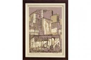 KOHN BERNARD 1905-1989,"The Loop, Chicago",1949,Rosebery's GB 2015-03-24