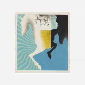 KOICHI Sakamoto 1932,Blue Wind,1970,Rago Arts and Auction Center US 2021-05-19