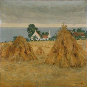KOIE Ernst 1872-1960,Landscape from Bornholm,Bruun Rasmussen DK 2016-08-29