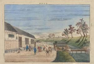 KOKAN Shiba 1747-1818,Ochanomizu kei (View of Ochanomizu),Christie's GB 2003-09-16