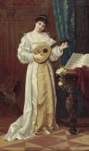 KOLBE A 1800-1800,Dame beim Laute Stimmen,Palais Dorotheum AT 2012-11-20