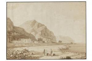 KOLBE Heinrich Christoph 1771-1836,Sizilianische Küste bei Taormina,1787,Ketterer DE 2015-11-20