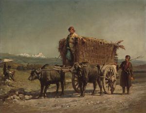 KOLCHIN PETR PETROVICH 1800-1800,A painting trip to the Caucasus,1888,Christie's GB 2009-06-11