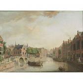 KOLLER Johann Jakob,amsterdam: a view of the spui, with on the left th,1778,Sotheby's 2003-11-04