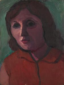 KOLLER JULIUS 1939-2007,Portrét ženy,1961,Soga SK 2024-01-09