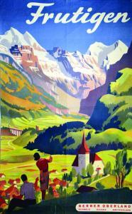 KOLLER L,Frutigen - Berner Oberland,c.1930,Artprecium FR 2015-06-26