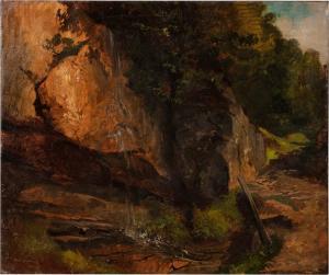 KOLLER Rudolf Johann 1828-1905,On the Road from Weggis to Vitznau,Sotheby's GB 2023-03-23