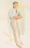 KOLLER Silvia 1898-1963,Mixed lot: eight watercolours,1958,im Kinsky Auktionshaus AT 2019-02-26