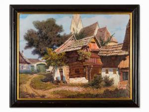 KOLLMANN Albert 1878-1937,Farming Village,1920,Auctionata DE 2017-02-14