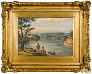 KOLLNER Augustus 1813-1906,landscape,Pook & Pook US 2020-10-09
