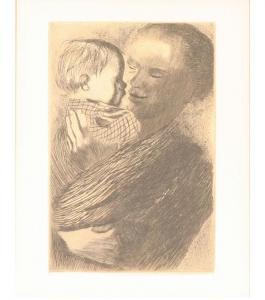 KOLLWITZ Käthe 1867-1945,Mother and Child,Ripley Auctions US 2010-12-18