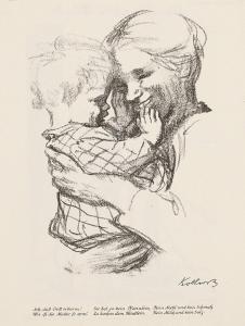 KOLLWITZ Käthe 1867-1945,Mutter mit Kind auf dem Arm,1916,Winterberg Arno DE 2024-04-20