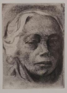 KOLLWITZ Käthe 1867-1945,Self Portrait,1912,Burchard US 2017-12-10