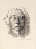 KOLLWITZ Käthe 1867-1945,Self-Portrait,1916,Christie's GB 2006-10-25