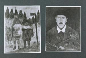 KOLOWCA Stanisław 1904-1968,Para fotografii - reprodukcje obrazów Tadeusza Mak,Rempex PL 2012-09-26