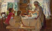 KOMARDIN VASILI P 1919-2015,Vacation at the Grandmother\’s,1991,MacDougall's GB 2018-06-06