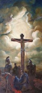 KOMAROV Nikolaï 1930,Christ on the Cross,Stahl DE 2007-06-16