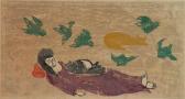 KOMATSU Fumi 1900-1900,Chinese Pillow,1965,Rachel Davis US 2016-06-11