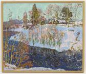 KOMISSAROV Ivan Eremeevitch 1928-2009,Early spring,Dickins GB 2017-12-08