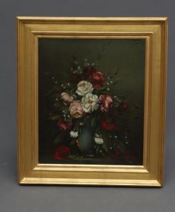 KOMPOCZI BALOGH Endre,Still Life with Flowers in a Vase,Hartleys Auctioneers and Valuers 2021-06-16
