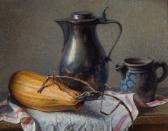 KOMTER Douwe 1871-1957,A still life with tin jug,1933,Glerum NL 2007-12-03