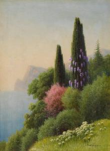KONDRATENKO Gavriil Pavlovic 1854-1924,Spring on the Crimean Coast,Sotheby's GB 2024-03-05