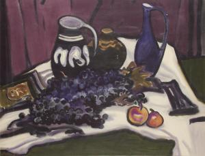 KONDRATIEVITSH MALYSH Gavril 1907-1998,Purple table,Bonhams GB 2013-02-20
