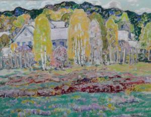 KONDRATIEVITSH MALYSH Gavril 1907-1998,Summer fields,Bellmans Fine Art Auctioneers GB 2020-08-11