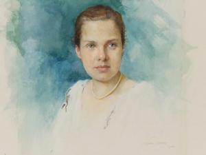 KONER Sophie 1855-1929,Portrait,1924,Auctionata DE 2016-11-28