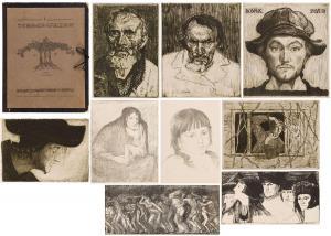 KONIECZNY Wlodzimierz Fryderyk 1886-1916,I graphic portfolio,1909,Desa Unicum PL 2024-01-25
